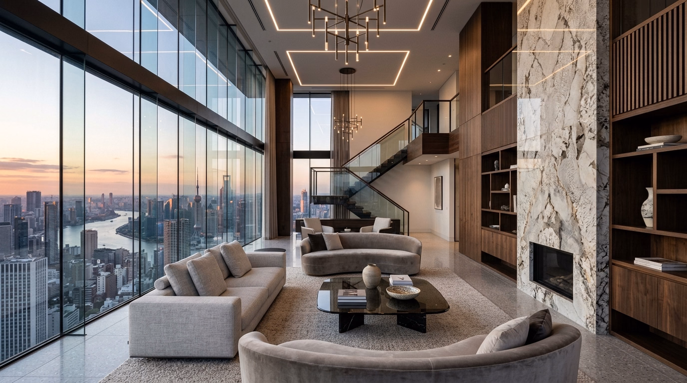 Lumina Penthouse luxury interior